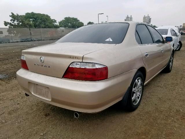 19UUA56663A004514 - 2003 ACURA 3.2TL GOLD photo 4