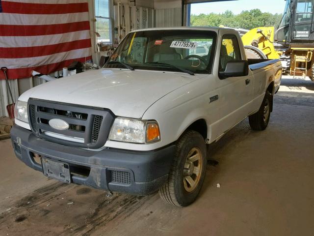 1FTYR10DX7PA85688 - 2007 FORD RANGER WHITE photo 2