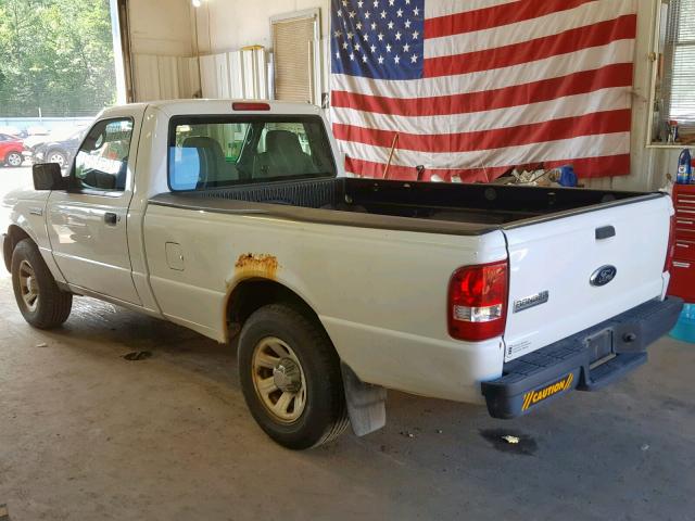 1FTYR10DX7PA85688 - 2007 FORD RANGER WHITE photo 3