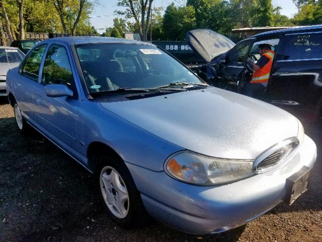 1FAFP6639WK207841 - 1998 FORD CONTOUR LX BLUE photo 1