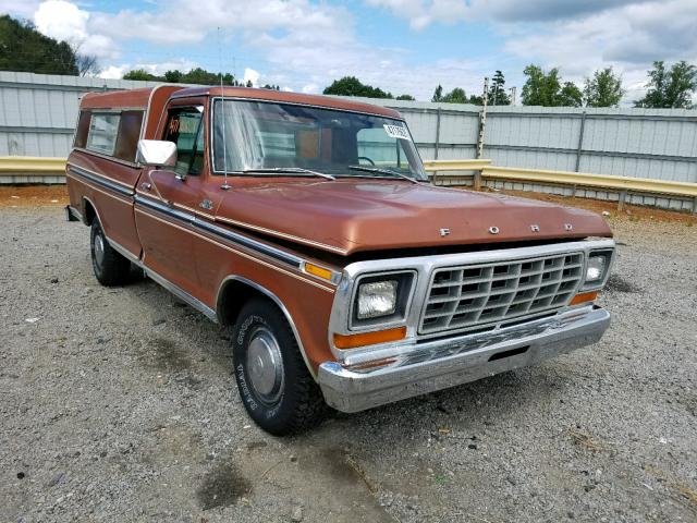 F15HUDE9328 - 1979 FORD F-150 BROWN photo 1