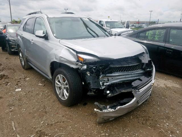 2GNALCEK0G1184322 - 2016 CHEVROLET EQUINOX LT SILVER photo 1