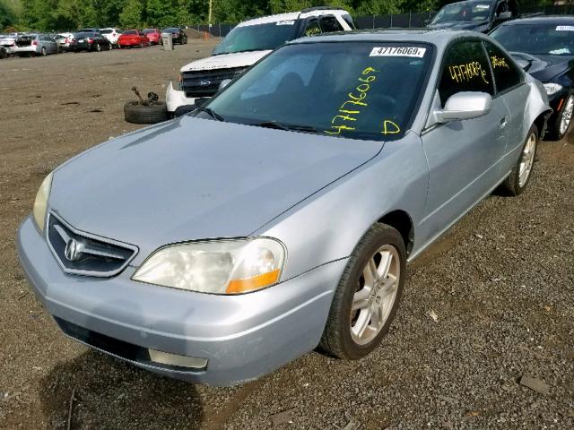 19UYA42652A001314 - 2002 ACURA 3.2CL TYPE SILVER photo 2