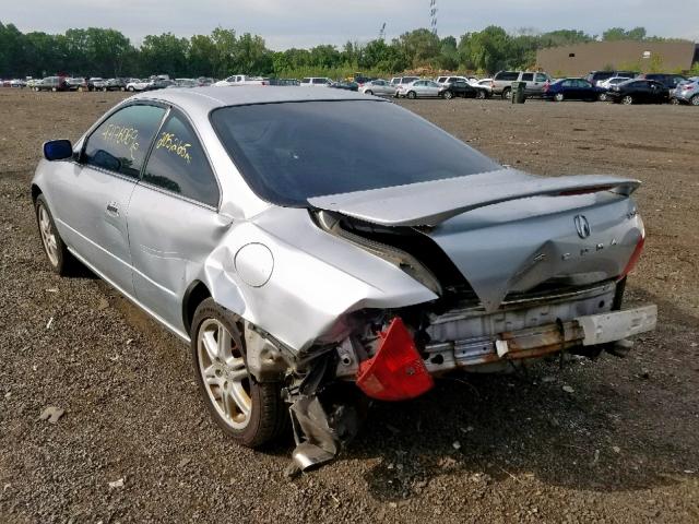 19UYA42652A001314 - 2002 ACURA 3.2CL TYPE SILVER photo 3