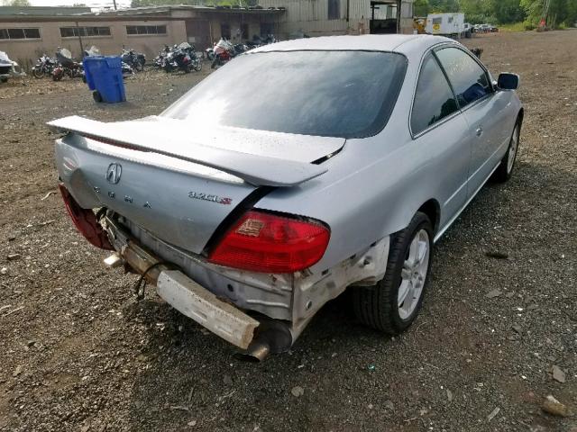 19UYA42652A001314 - 2002 ACURA 3.2CL TYPE SILVER photo 4