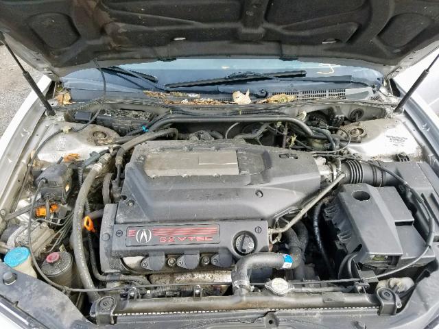 19UYA42652A001314 - 2002 ACURA 3.2CL TYPE SILVER photo 7