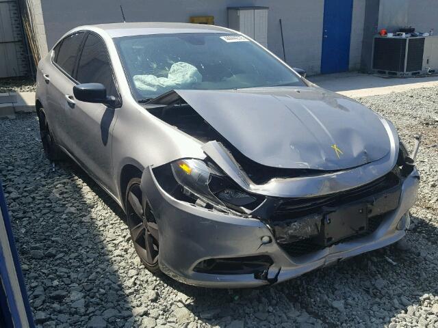 1C3CDFBB7FD369415 - 2015 DODGE DART SXT GRAY photo 1