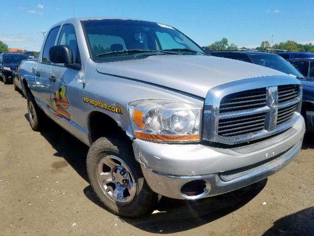 1D7HU18N46S628871 - 2006 DODGE RAM 1500 S SILVER photo 1