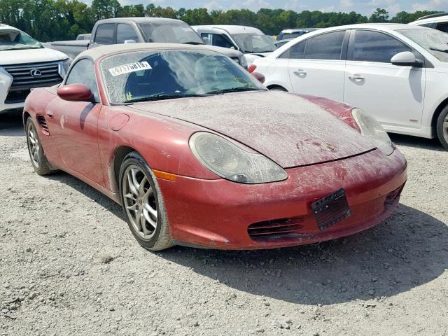 WP0CA29823U620778 - 2003 PORSCHE BOXSTER RED photo 1