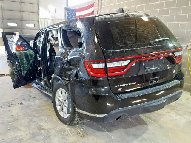 1C4SDJFT4KC718284 - 2019 DODGE DURANGO SS BLACK photo 3