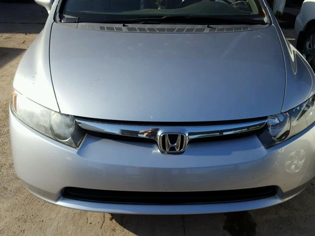 2HGFA16998H343112 - 2008 HONDA CIVIC EXL SILVER photo 7