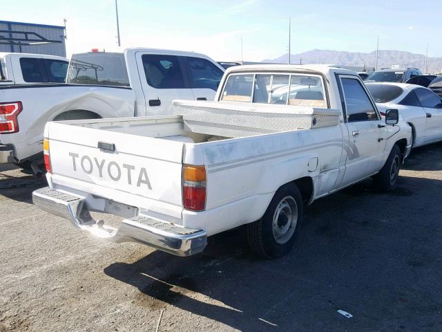 JT4RN50R4J0339205 - 1988 TOYOTA PICKUP 1/2 WHITE photo 4