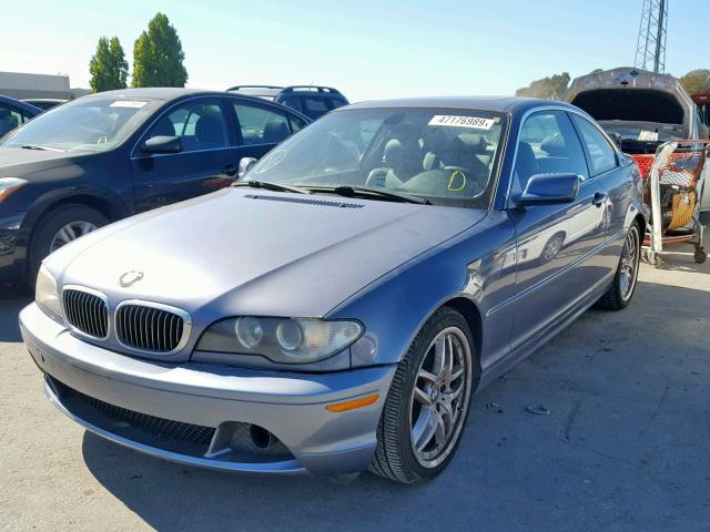 WBABV13444JT21647 - 2004 BMW 325 CI SUL BLUE photo 2