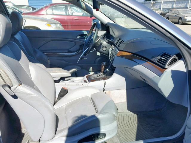 WBABV13444JT21647 - 2004 BMW 325 CI SUL BLUE photo 5