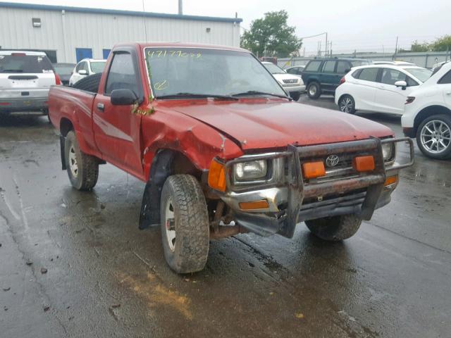 4TARN01PXPZ114514 - 1993 TOYOTA PICKUP 1/2 RED photo 1