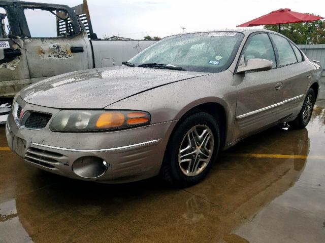 1G2HX54K5Y4213008 - 2000 PONTIAC BONNEVILLE TAN photo 1