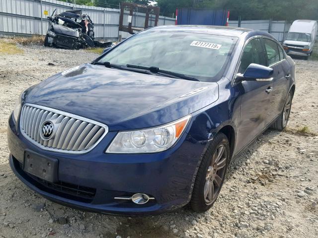 1G4GD5GDXBF173156 - 2011 BUICK LACROSSE C BLUE photo 2