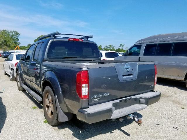 1N6AD07U66C430217 - 2006 NISSAN FRONTIER C GRAY photo 3