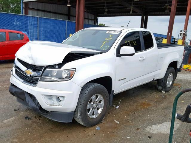 1GCHSBEA6G1279596 - 2016 CHEVROLET COLORADO WHITE photo 2