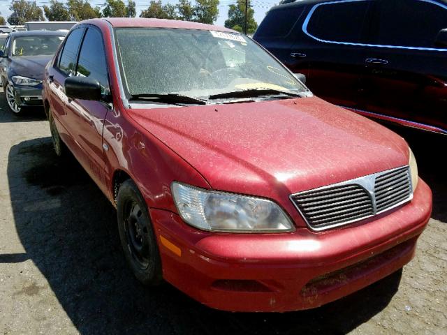 JA3AJ26EX2U012456 - 2002 MITSUBISHI LANCER ES RED photo 1