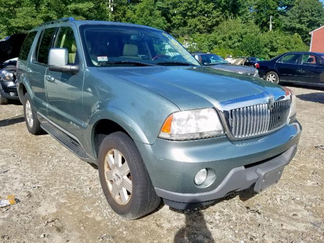 5LMEU88H85ZJ26945 - 2005 LINCOLN AVIATOR 青绿色 照片 1