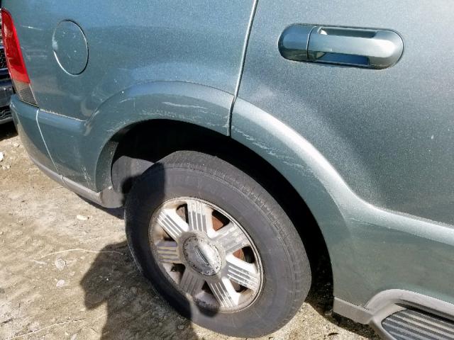 5LMEU88H85ZJ26945 - 2005 LINCOLN AVIATOR 青绿色 照片 9