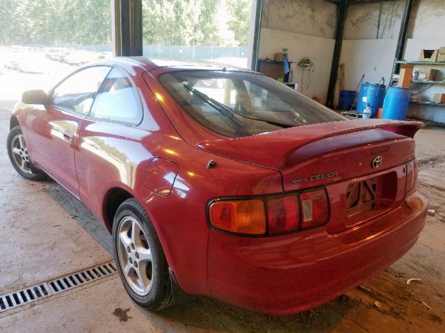 JT2ST07NXR0005617 - 1994 TOYOTA CELICA GT RED photo 3