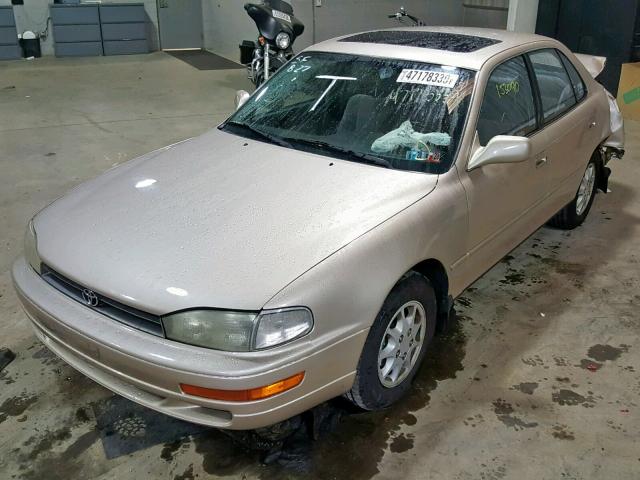 JT2SK13E7N0078517 - 1992 TOYOTA CAMRY XLE TAN photo 2