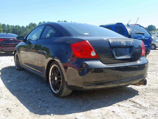 JTKDE167160065938 - 2006 TOYOTA SCION TC შავი ფოტო 3