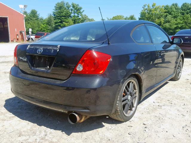 JTKDE167160065938 - 2006 TOYOTA SCION TC შავი ფოტო 4