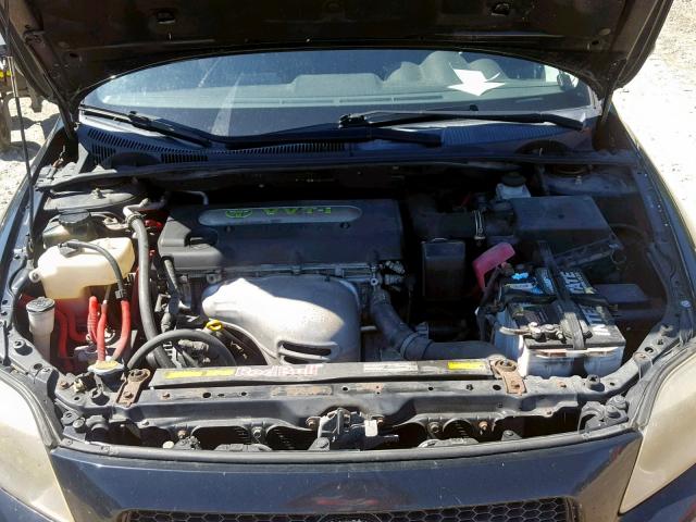 JTKDE167160065938 - 2006 TOYOTA SCION TC შავი ფოტო 7