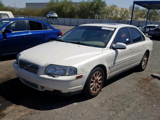 YV1TS92D631316717 - 2003 VOLVO S80 WHITE photo 2