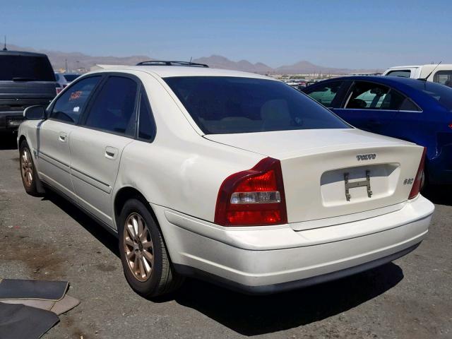 YV1TS92D631316717 - 2003 VOLVO S80 WHITE photo 3