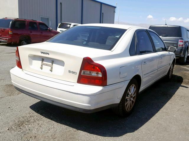 YV1TS92D631316717 - 2003 VOLVO S80 WHITE photo 4