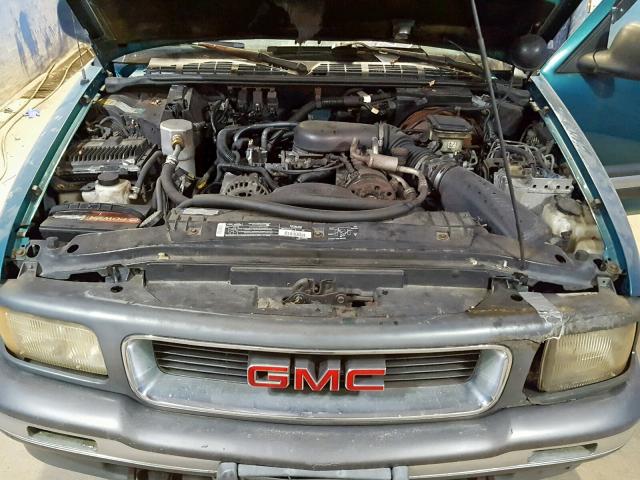 1GKDT13W7T2571898 - 1996 GMC JIMMY GREEN photo 7