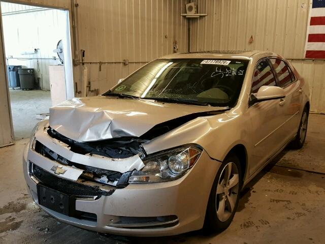 1G1ZC5E16BF109553 - 2011 CHEVROLET MALIBU 1LT 棕色 照片 2