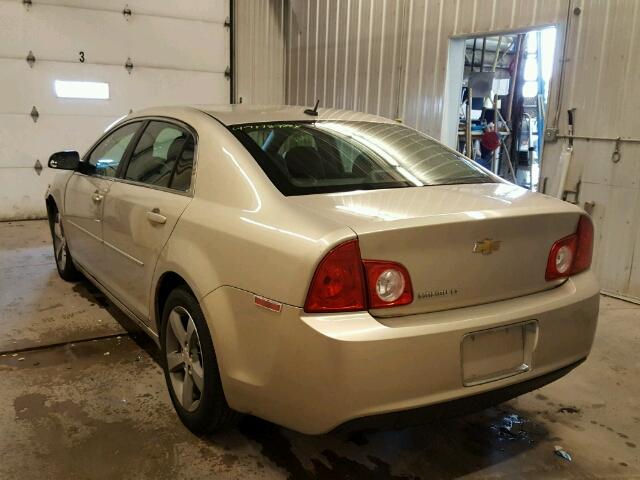 1G1ZC5E16BF109553 - 2011 CHEVROLET MALIBU 1LT 棕色 照片 3