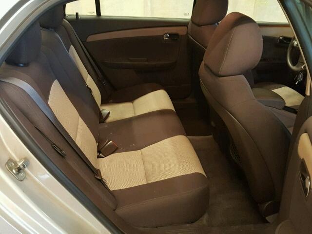 1G1ZC5E16BF109553 - 2011 CHEVROLET MALIBU 1LT 棕色 照片 6