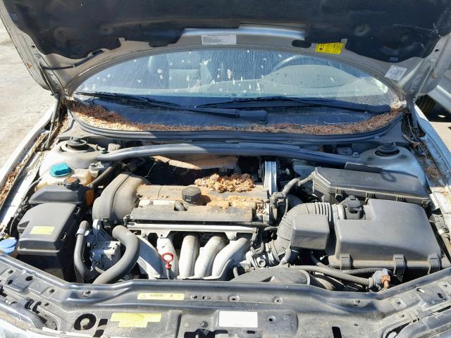 YV1RS64A242405398 - 2004 VOLVO S60 SILVER photo 7