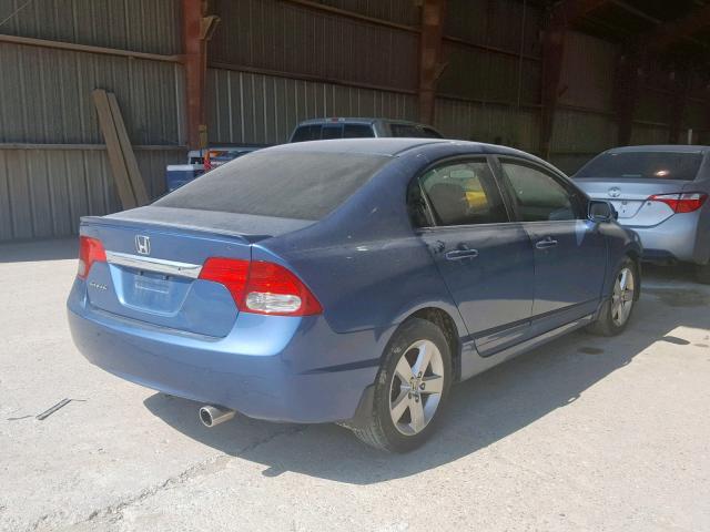 19XFA1F69AE074471 - 2010 HONDA CIVIC LX-S أزرق صورة 4