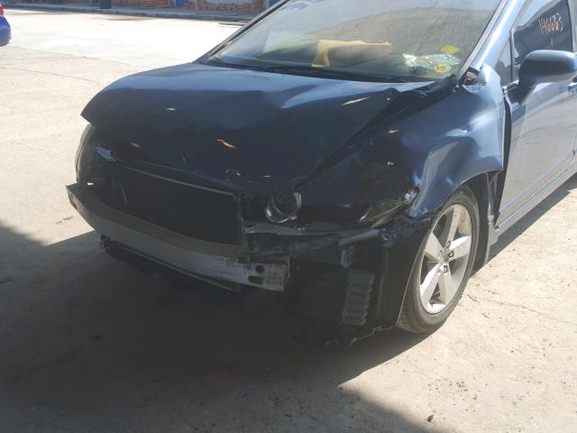 19XFA1F69AE074471 - 2010 HONDA CIVIC LX-S أزرق صورة 9