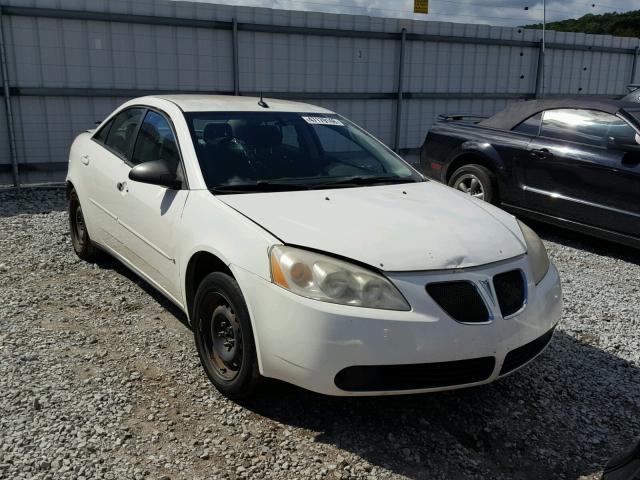 1G2ZF57BX84119659 - 2008 PONTIAC G6 VALUE L WHITE photo 1