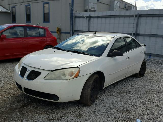 1G2ZF57BX84119659 - 2008 PONTIAC G6 VALUE L WHITE photo 2