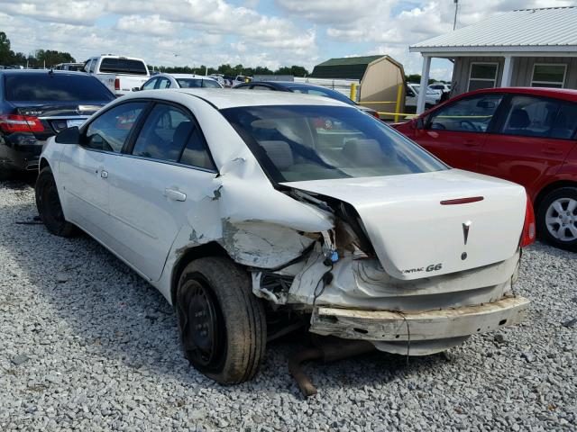 1G2ZF57BX84119659 - 2008 PONTIAC G6 VALUE L WHITE photo 3