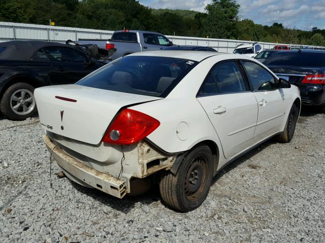 1G2ZF57BX84119659 - 2008 PONTIAC G6 VALUE L WHITE photo 4