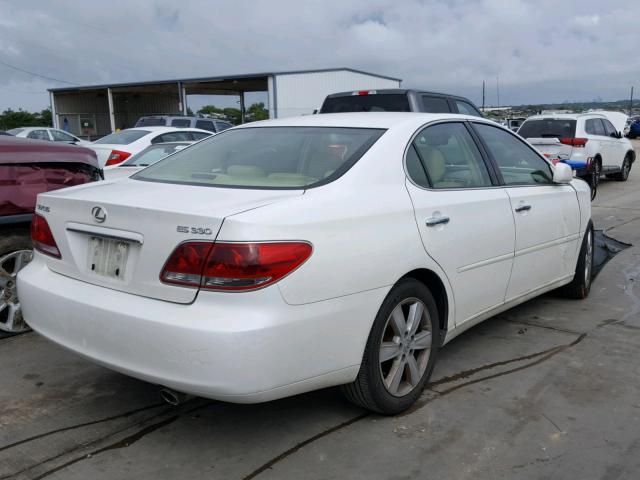 JTHBA30G955094604 - 2005 LEXUS ES 330 WHITE photo 4