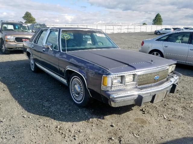 2FACP74F7LX109227 - 1990 FORD CROWN VICT BLUE photo 1