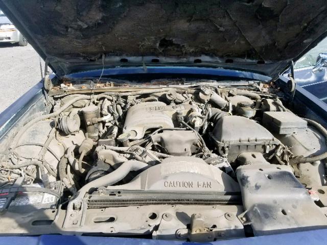 2FACP74F7LX109227 - 1990 FORD CROWN VICT BLUE photo 7