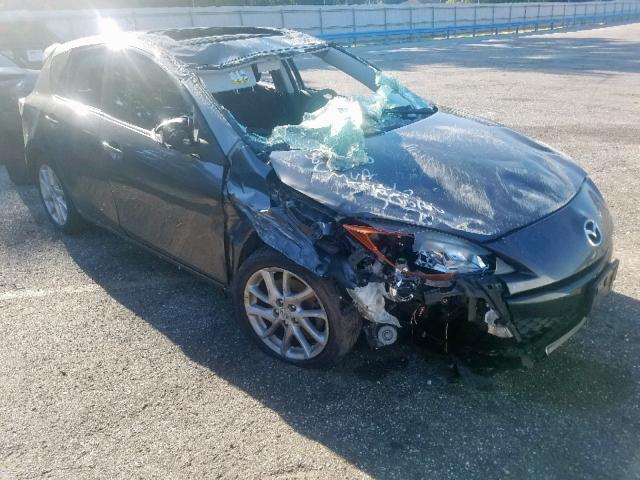 JM1BL1L55C1573245 - 2012 MAZDA 3 S GRAY photo 1