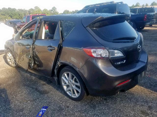 JM1BL1L55C1573245 - 2012 MAZDA 3 S GRAY photo 3